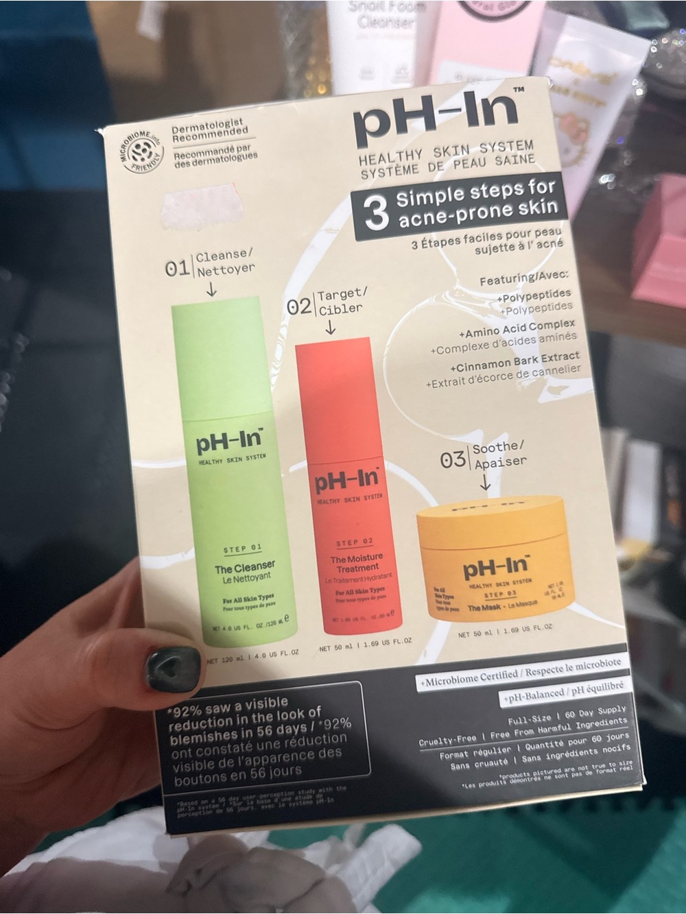 3-Step Acne-Prone Skin Set really great for all skin types magic for acne prone